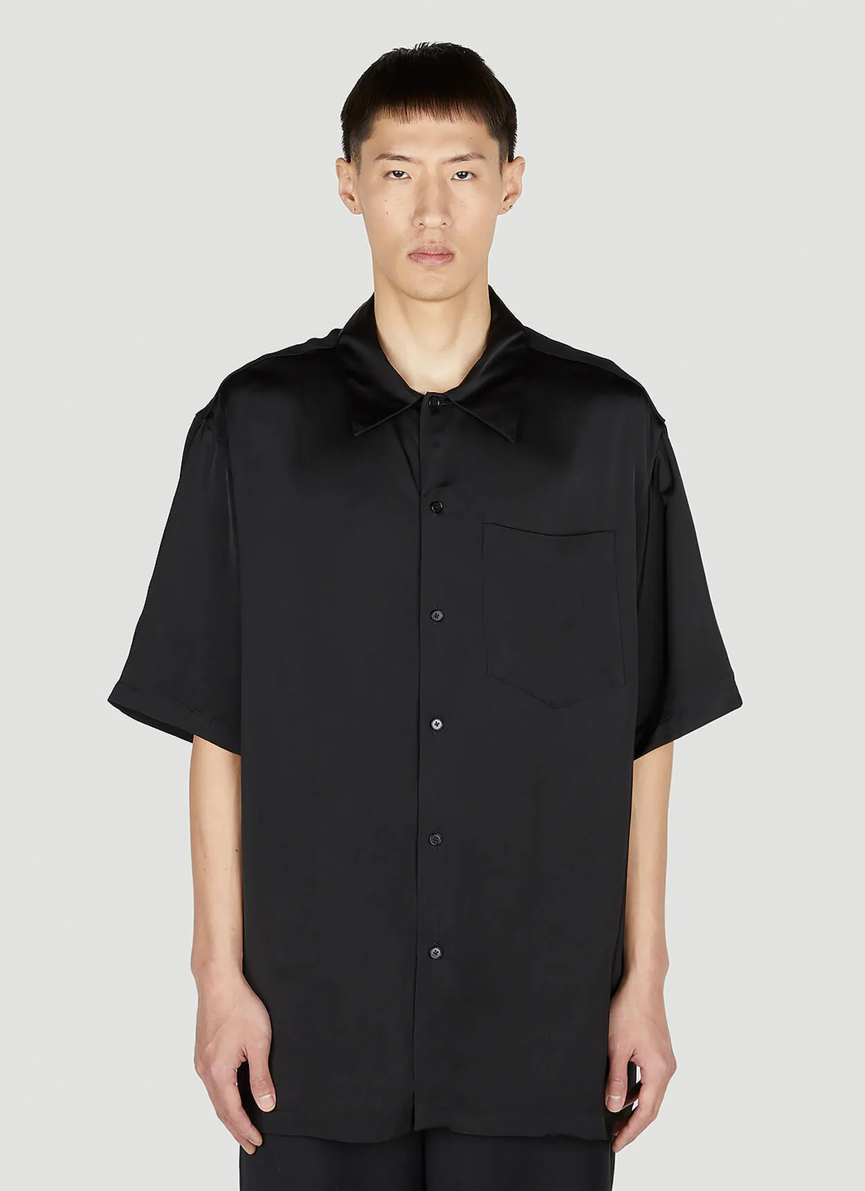 Jil Sander  |Button-down Long Sleeves Plain Designers Shirts