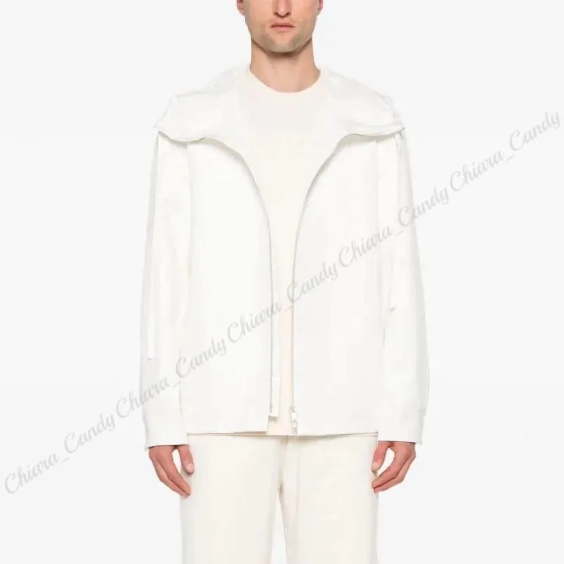 Jil Sander  |Street Style Long Sleeves Plain Cotton Designers Hoodies