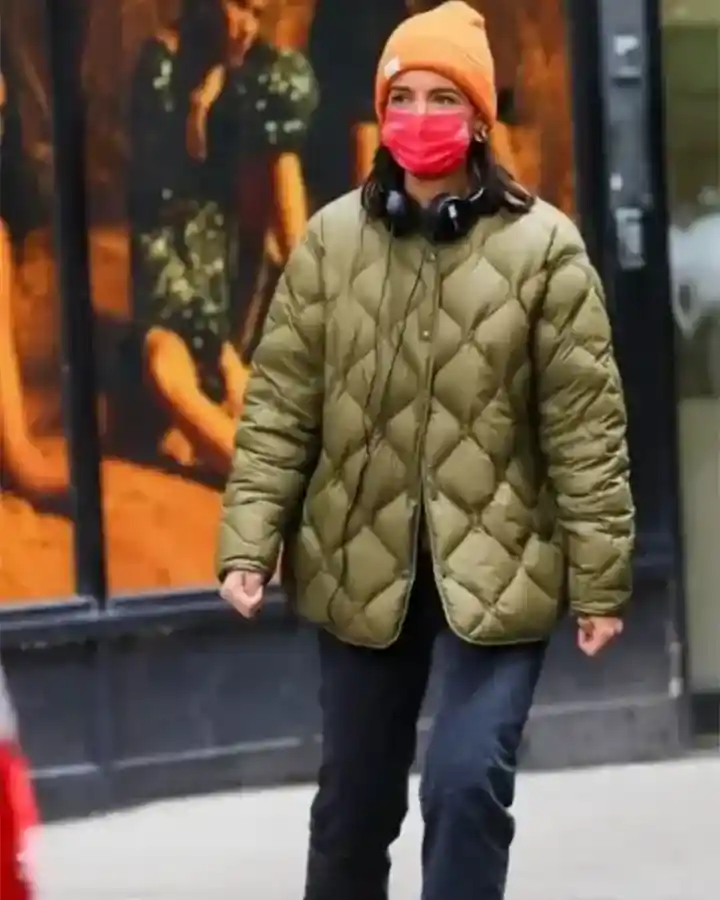 Katie Holmes Puffer Jacket