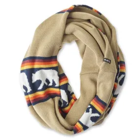 Kavu Arlo Scarf Snow Bear