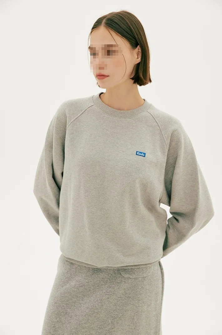 Keds  |[ KEDS ]★BLUE BOX LOGO SWEATSHIRT