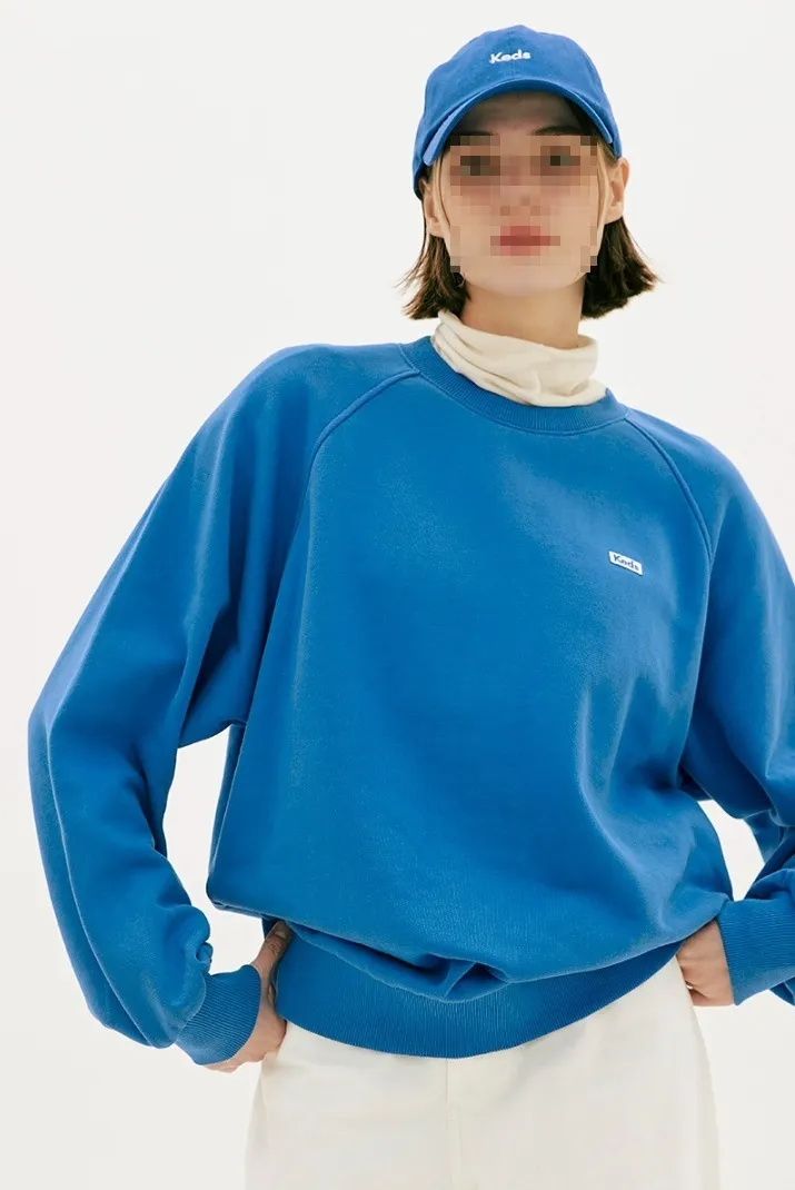 Keds  |[ KEDS ]★BLUE BOX LOGO SWEATSHIRT