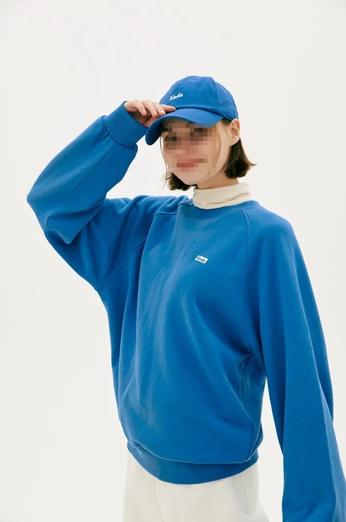 Keds  |[ KEDS ]★BLUE BOX LOGO SWEATSHIRT