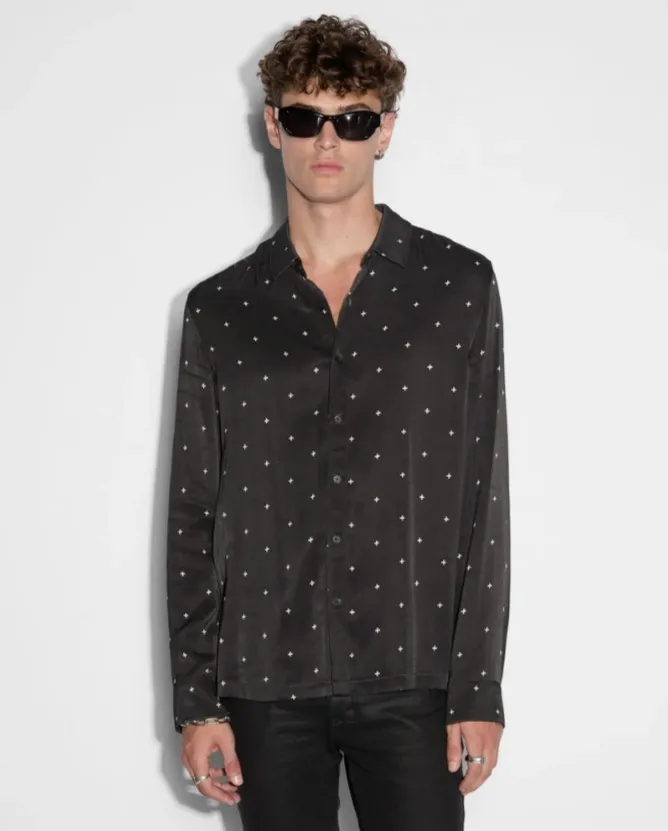 KSUBI  |Button-down Street Style Long Sleeves Shirts