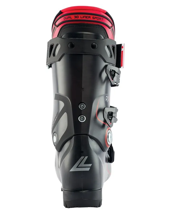 Lange RX 100 Gripwalk All Mountain Ski Boots  - Black / Red - 2023