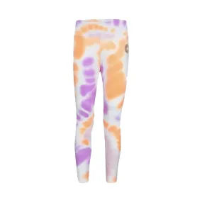 LEGGINGS TIE DYE Bimba White