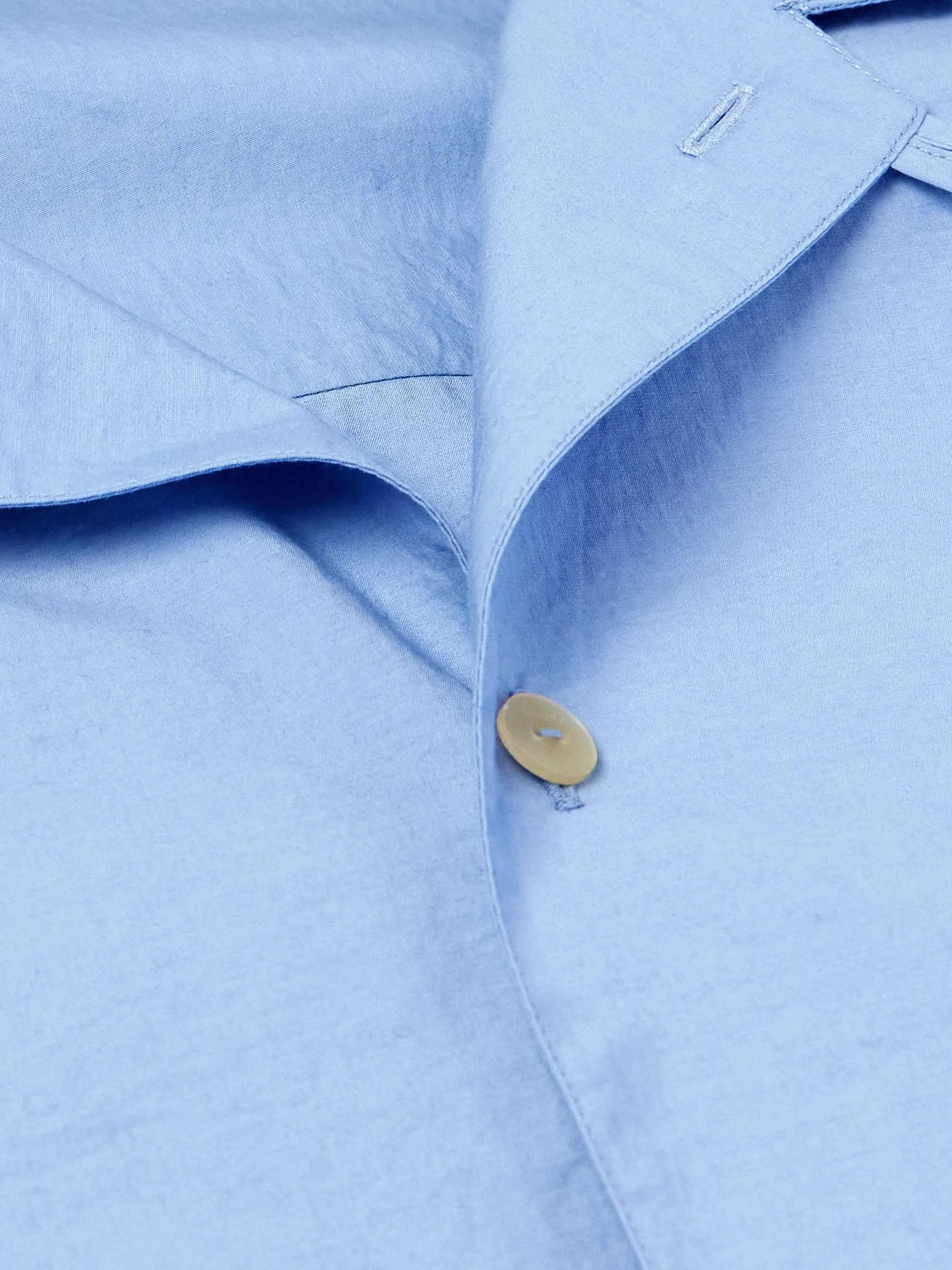 LOEWE  |Button-down Street Style Cotton Logo Luxury Shirts