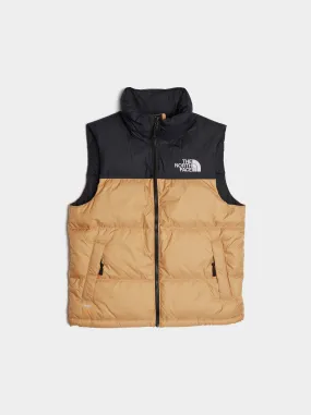 M 1996 Retro Nuptse Vest, Almond Butter