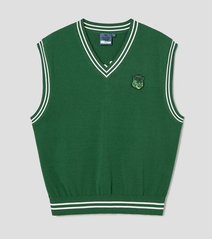 MAISON KITSUNE  |Street Style Plain Designers Vests & Gillets