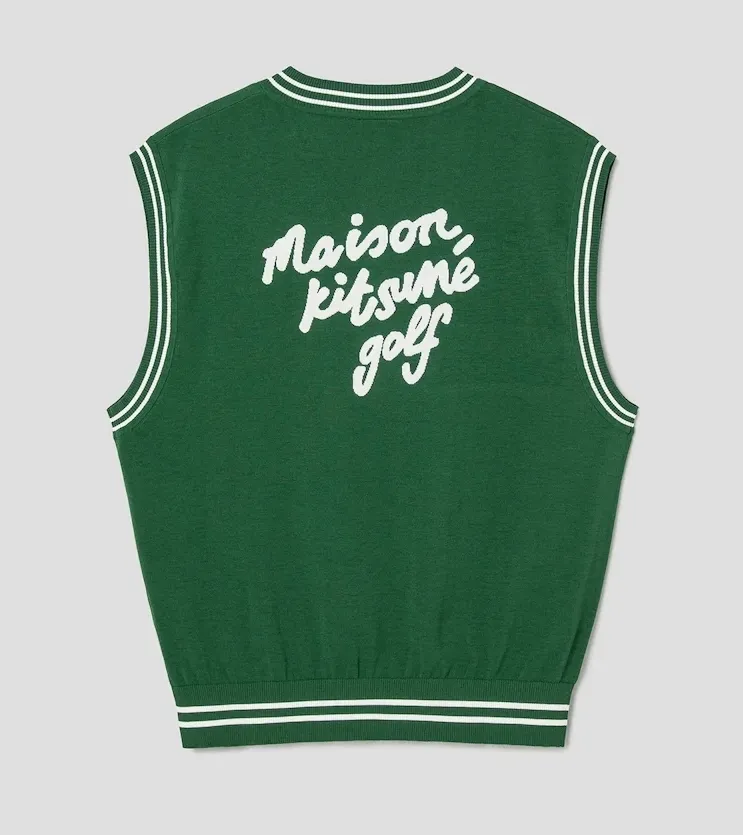 MAISON KITSUNE  |Street Style Plain Designers Vests & Gillets