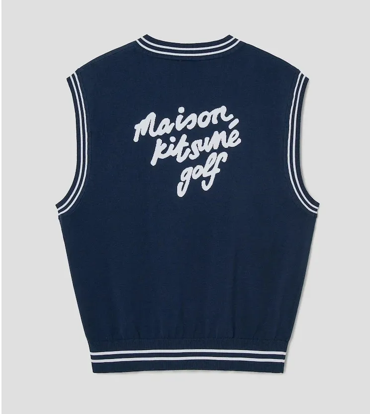 MAISON KITSUNE  |Street Style Plain Designers Vests & Gillets