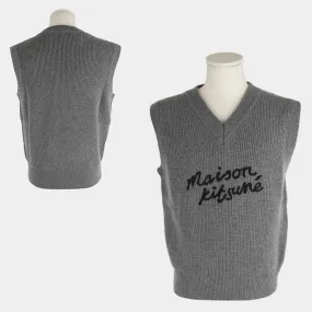 MAISON KITSUNE  |Unisex Street Style Logo Designers Vests & Gillets