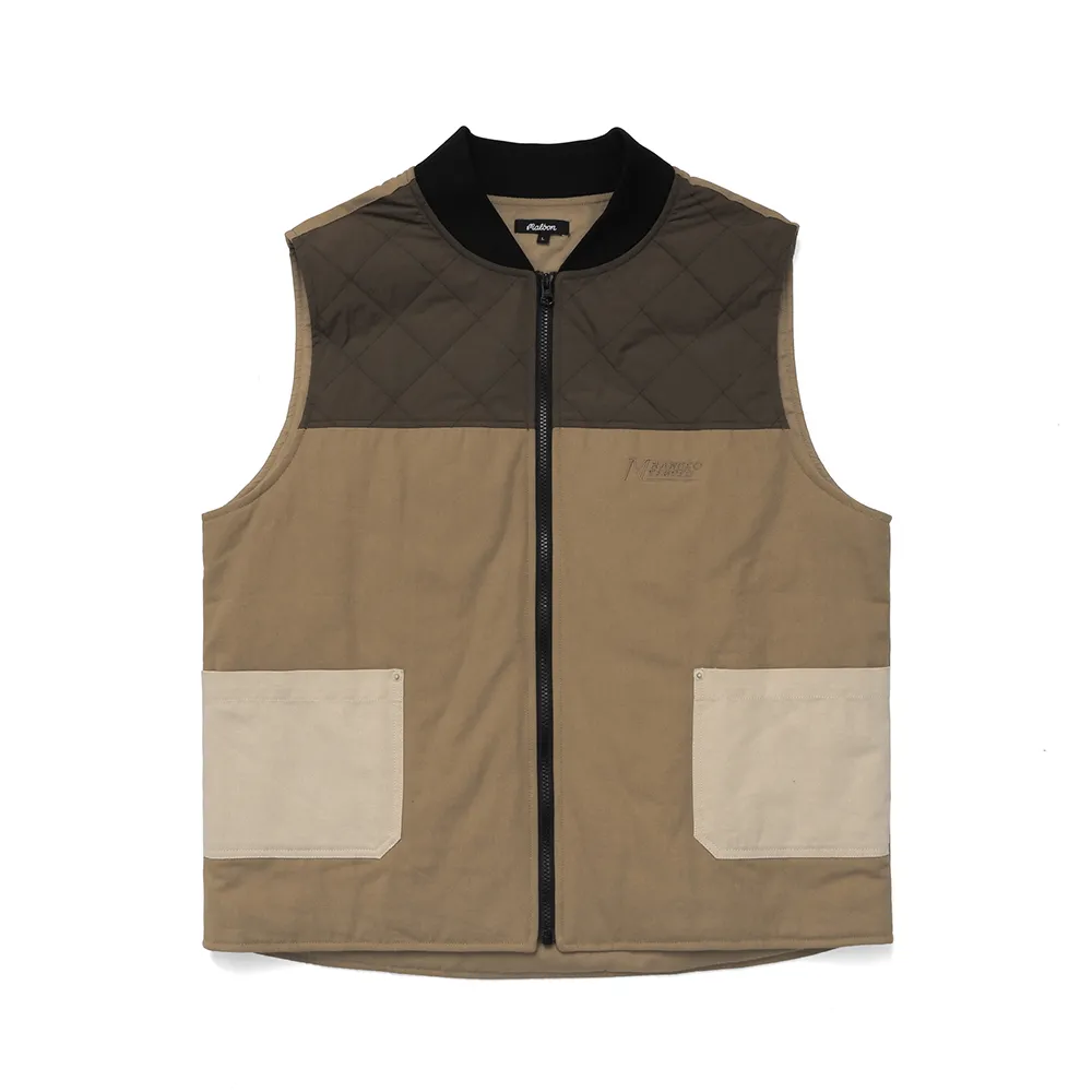 Malbon Golf  |Unisex Street Style Logo Vests & Gillets