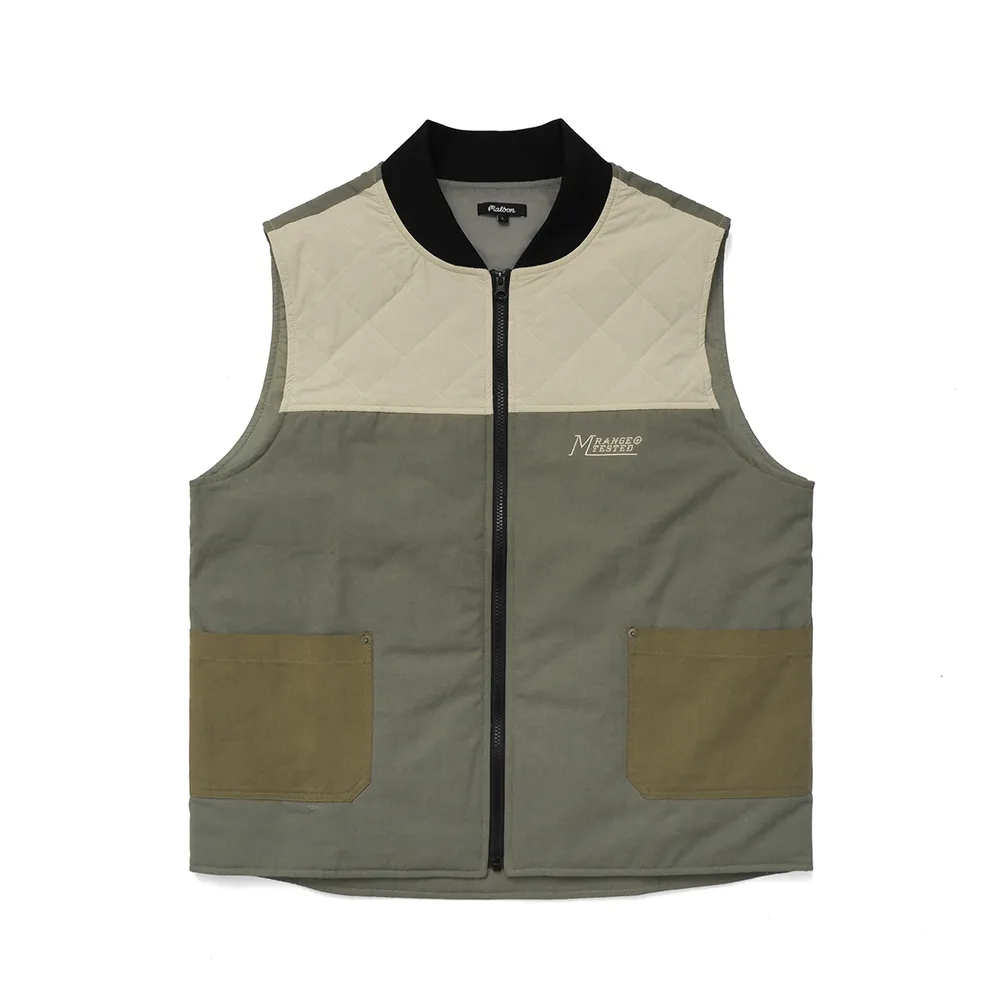 Malbon Golf  |Unisex Street Style Logo Vests & Gillets