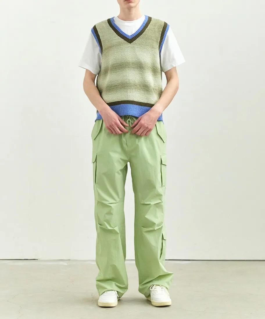 Marithe + Francois Girbaud  |[MARITHE]★GRADATION KNIT VEST