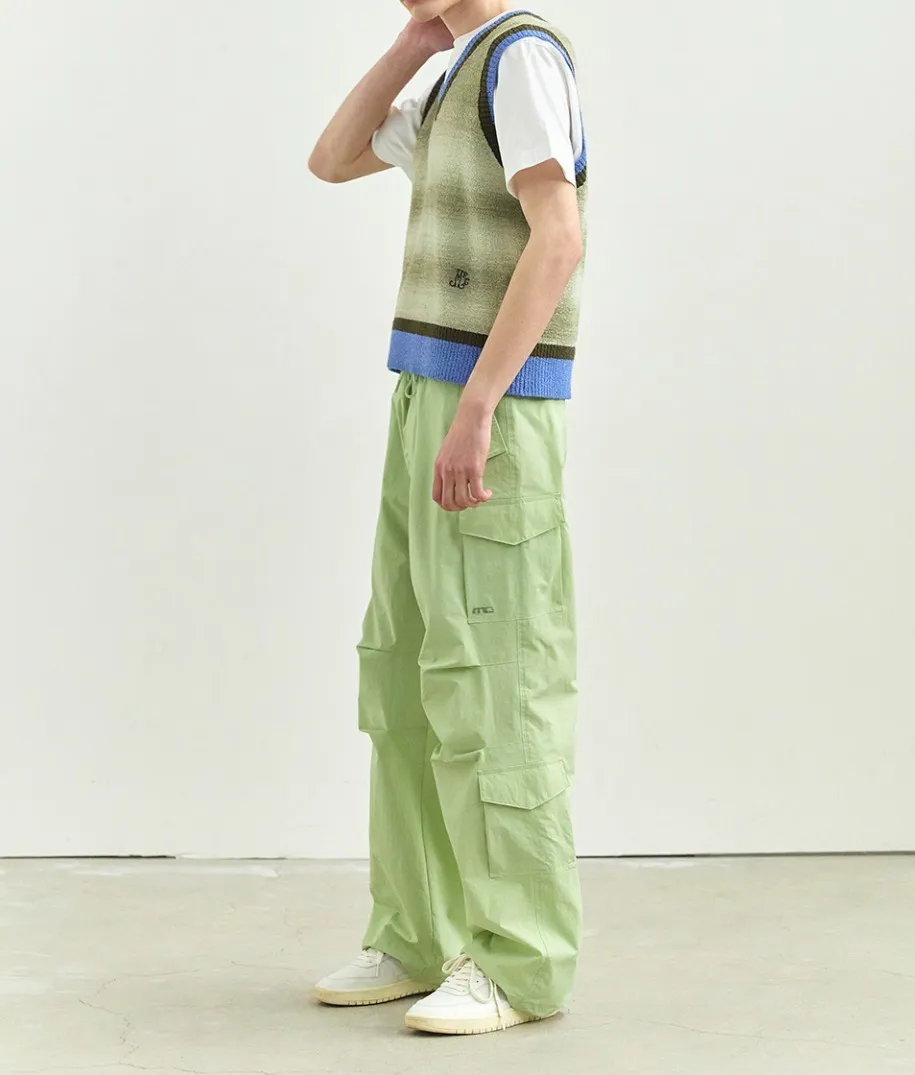 Marithe + Francois Girbaud  |[MARITHE]★GRADATION KNIT VEST