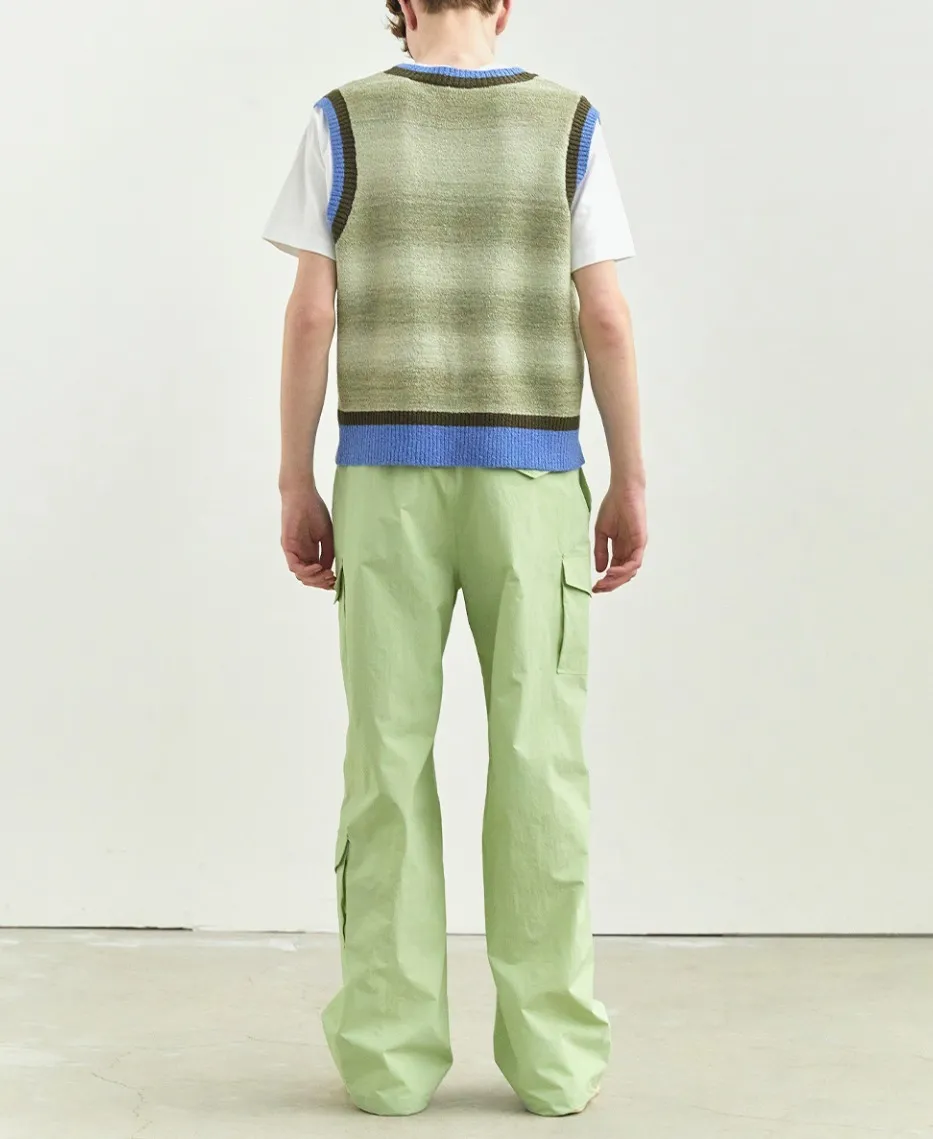 Marithe + Francois Girbaud  |[MARITHE]★GRADATION KNIT VEST