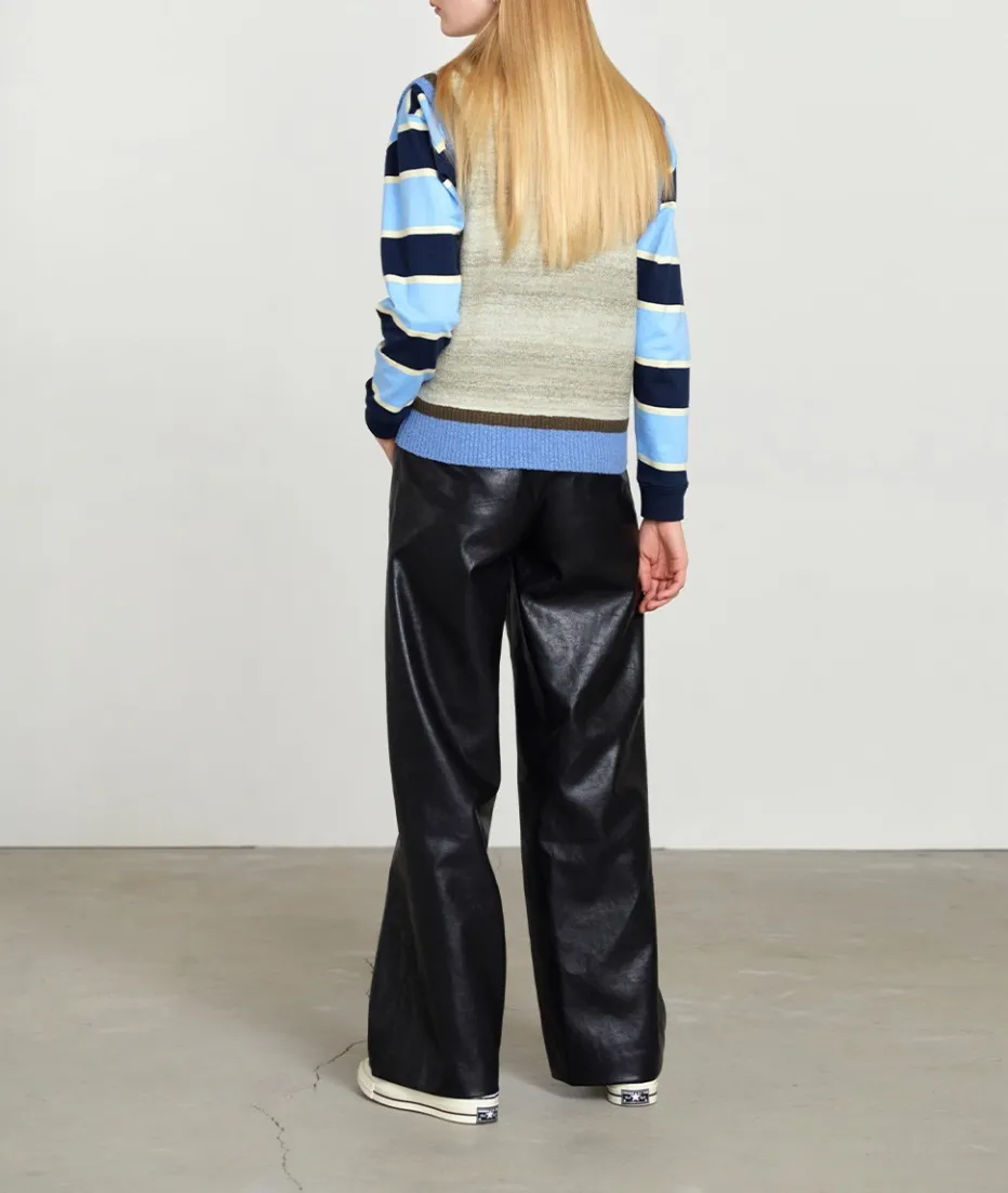 Marithe + Francois Girbaud  |[MARITHE]★GRADATION KNIT VEST