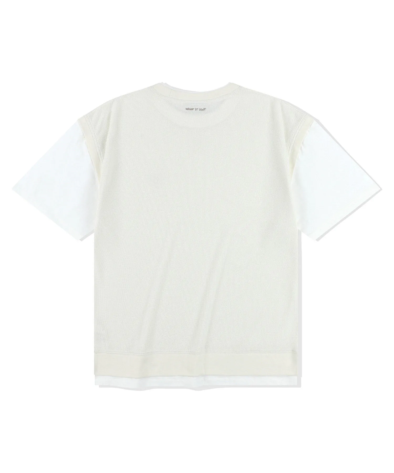 Mark Gonzales  |[WHAT IT ISNT]★ANGEL VEST LAYERD HALF SLEEVE T-SHIRT