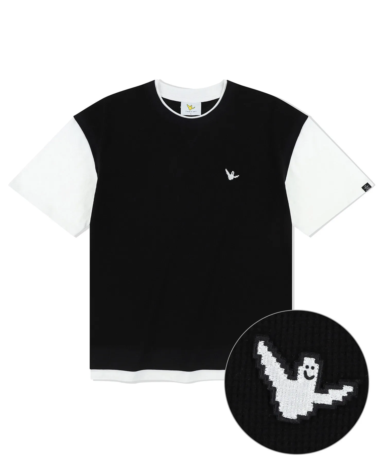 Mark Gonzales  |[WHAT IT ISNT]★ANGEL VEST LAYERD HALF SLEEVE T-SHIRT