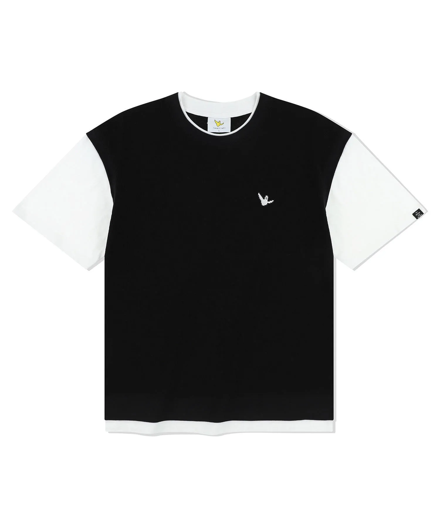 Mark Gonzales  |[WHAT IT ISNT]★ANGEL VEST LAYERD HALF SLEEVE T-SHIRT