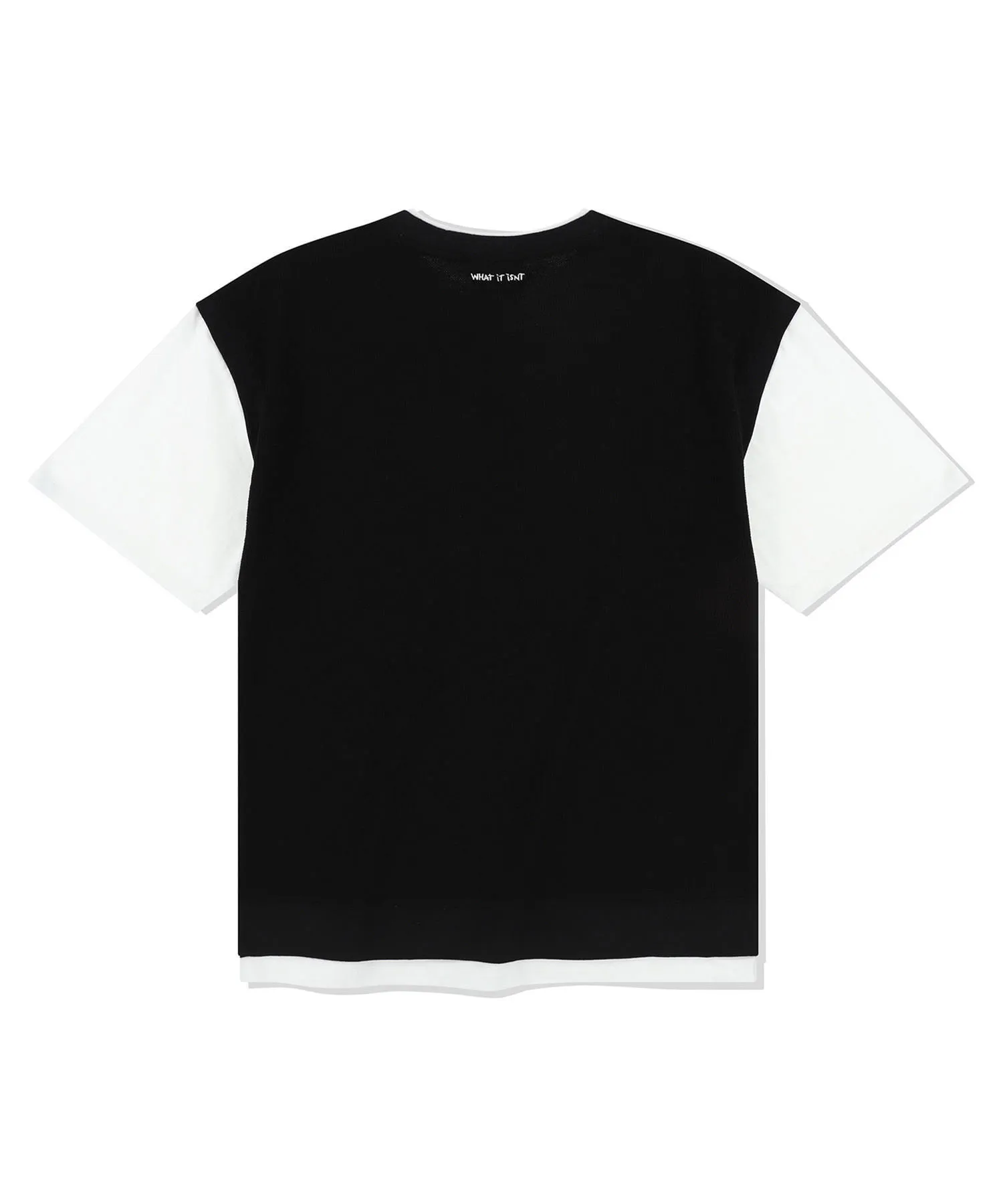 Mark Gonzales  |[WHAT IT ISNT]★ANGEL VEST LAYERD HALF SLEEVE T-SHIRT