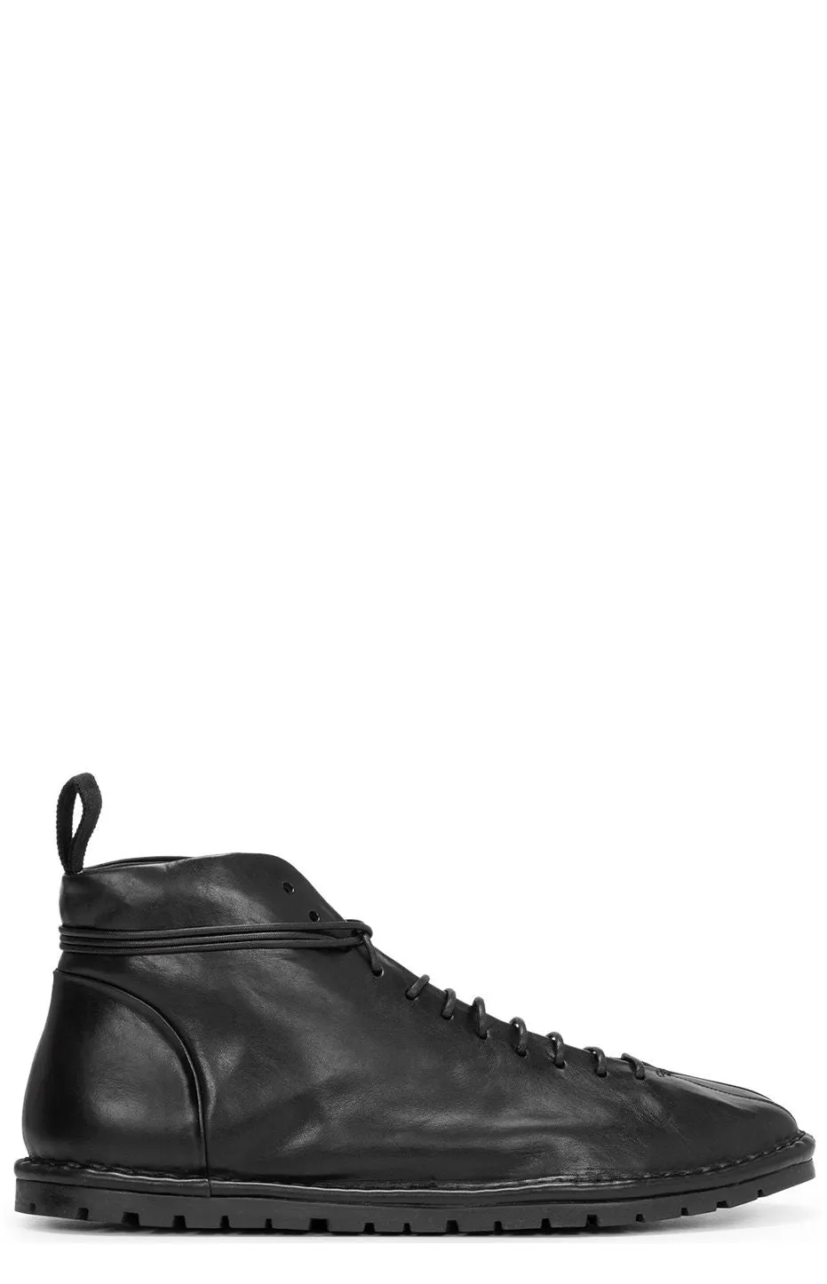 Marsèll Round Toe Lace-Up Shoes