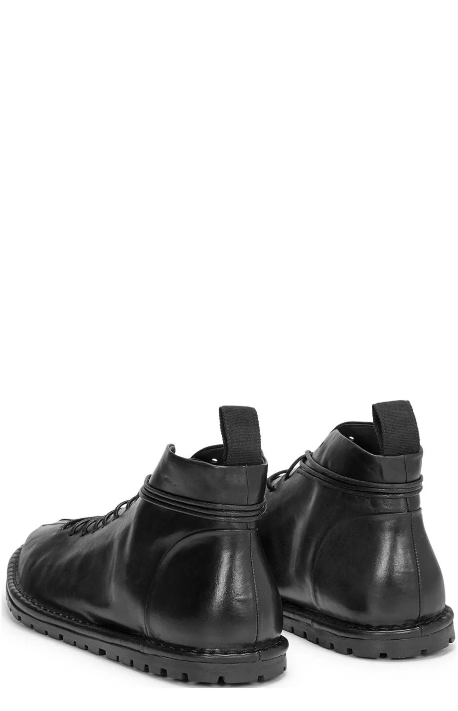 Marsèll Round Toe Lace-Up Shoes