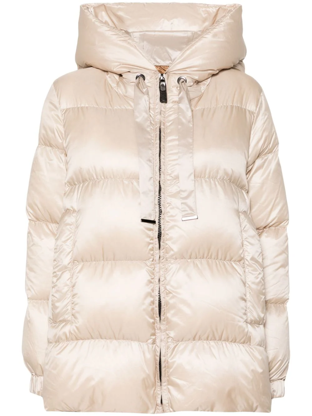 MaxMara Seia Puffer Jacket Beige | Luxury and style at your fingertips