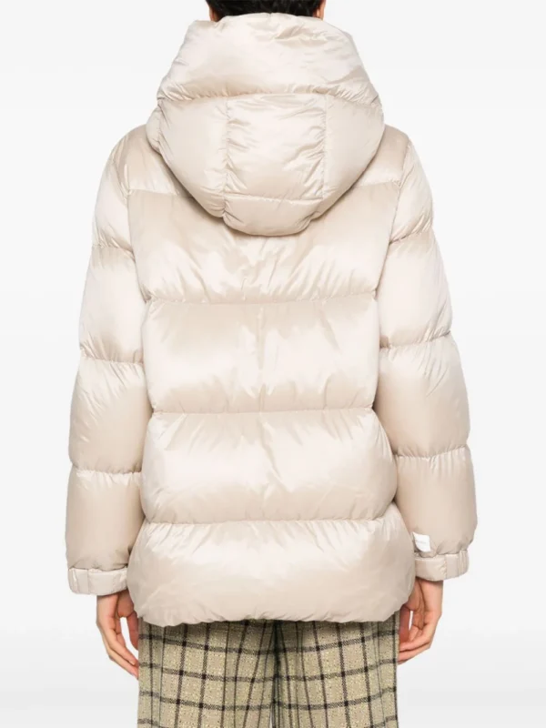 MaxMara Seia Puffer Jacket Beige | Luxury and style at your fingertips