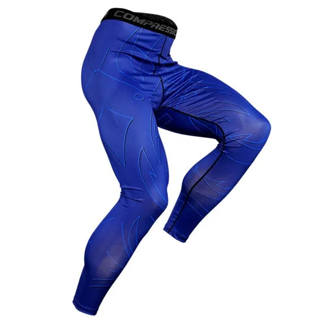 Men Compression Pants Quick Dry Skinny Leggings Hombre Gym Jogging Yoga