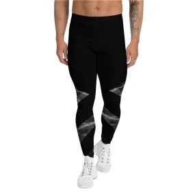 Men's Dark Ripple Leggings