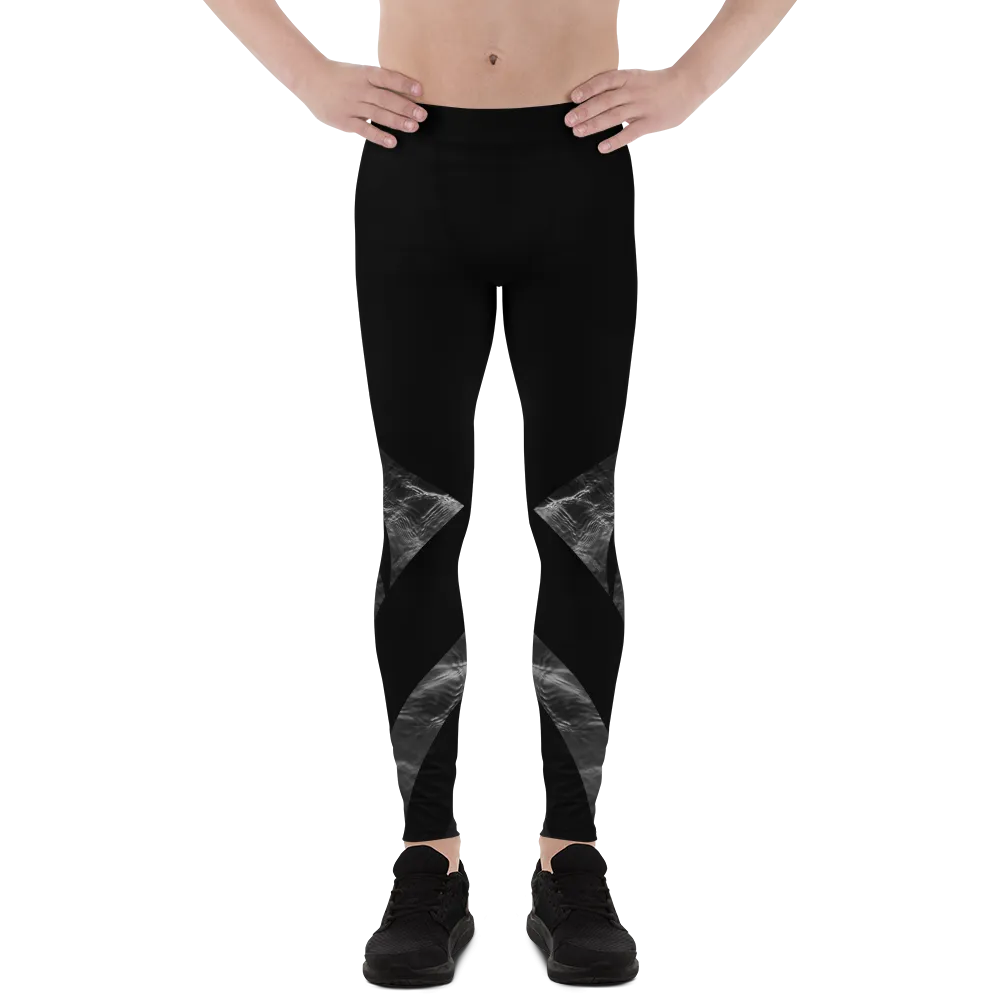 Men's Dark Ripple Leggings