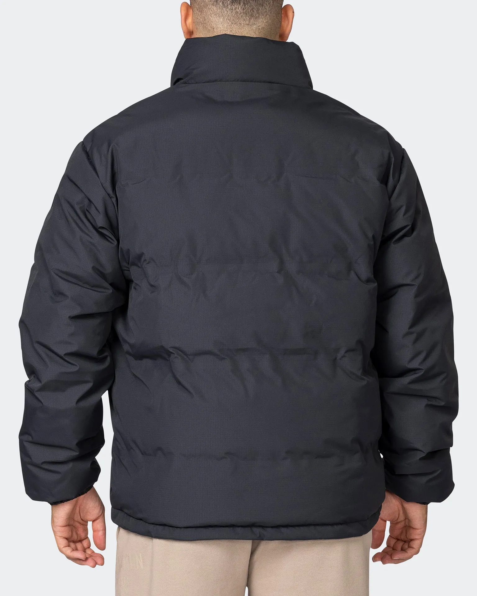 Mens Puffer Jacket - Black