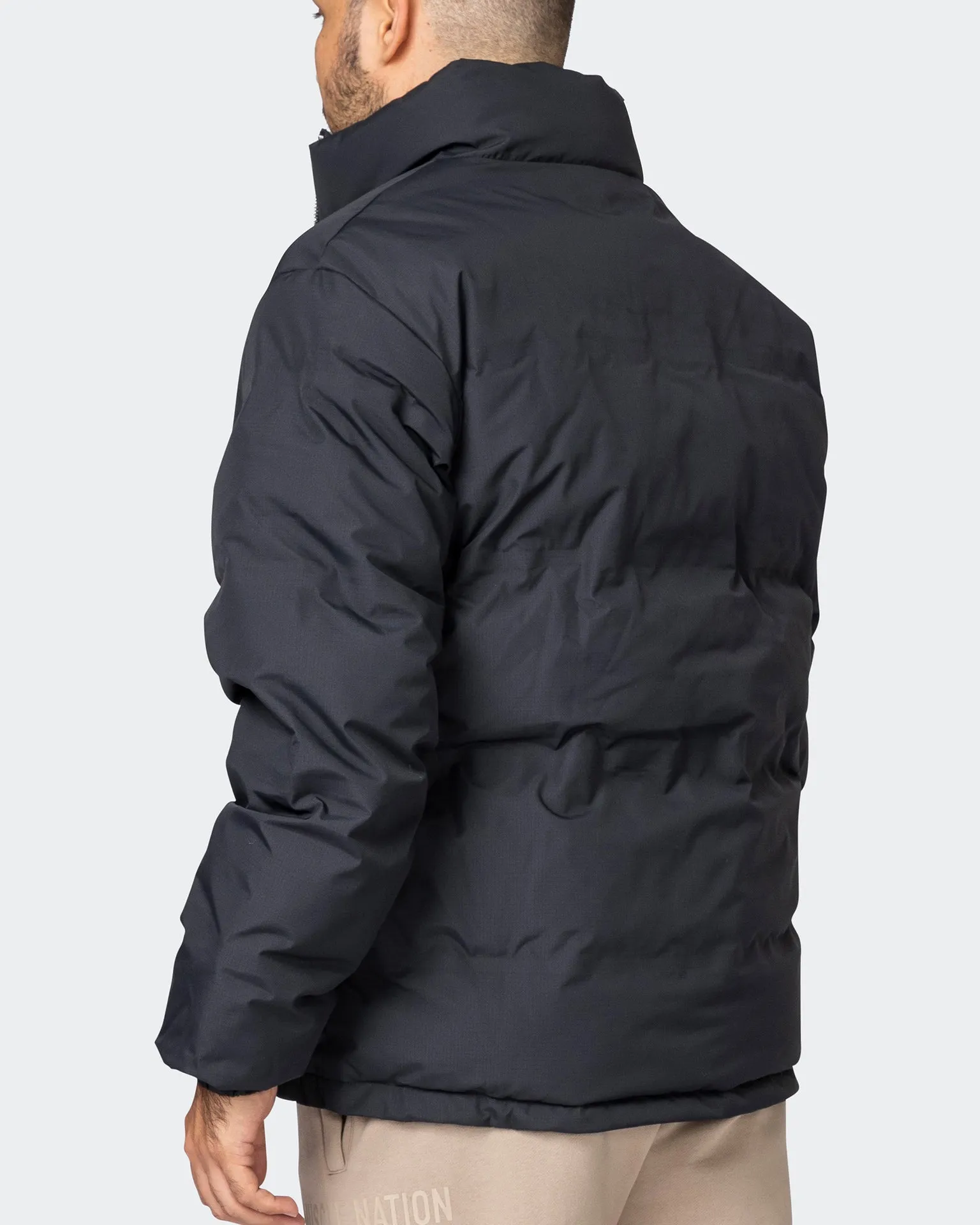 Mens Puffer Jacket - Black