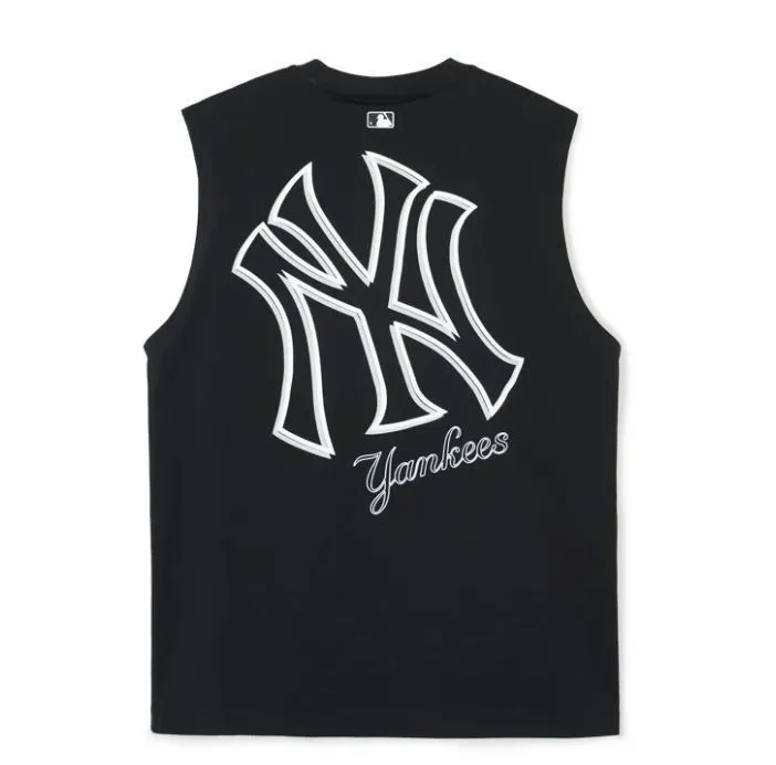 MLB Korea  |Unisex Sleeveless Street Style Logo Vests & Gillets