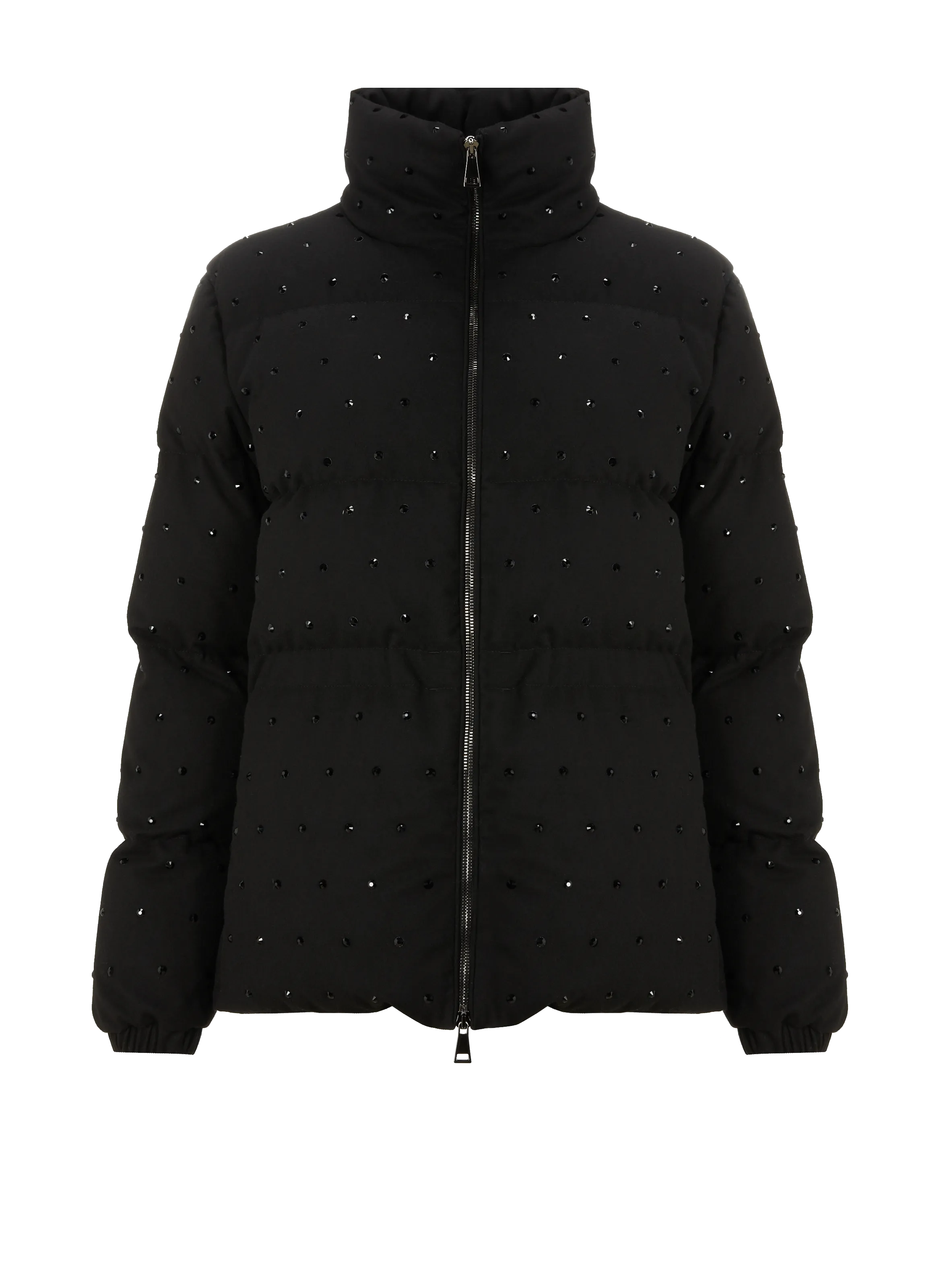 MONCLER  Rhinestone down jacket - Black