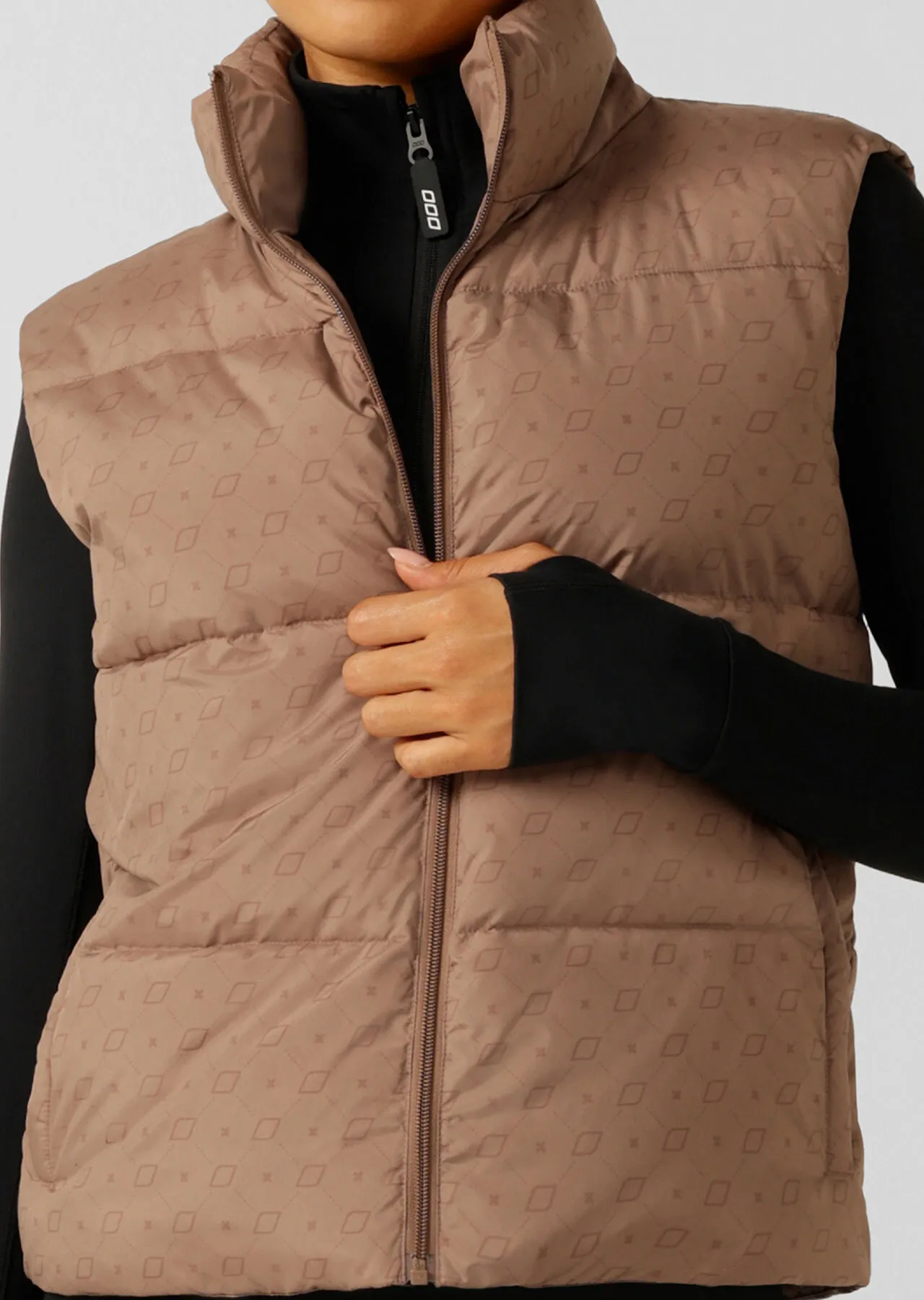 Monogram Puffer Vest | Jackets, Hoodies and Sweats | Lorna Jane Australia