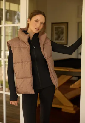 Monogram Puffer Vest | Jackets, Hoodies and Sweats | Lorna Jane Australia