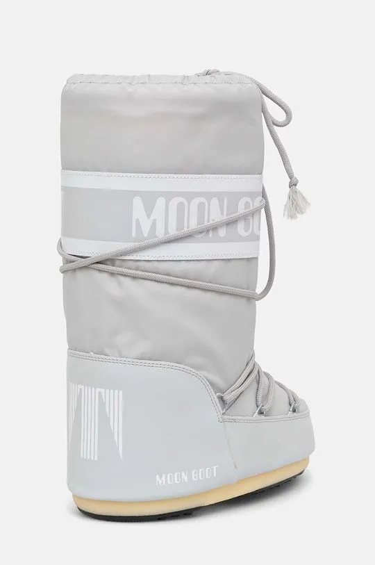 Moon Boot snow boots MB ICON NYLON gray color 80D1400440 H003