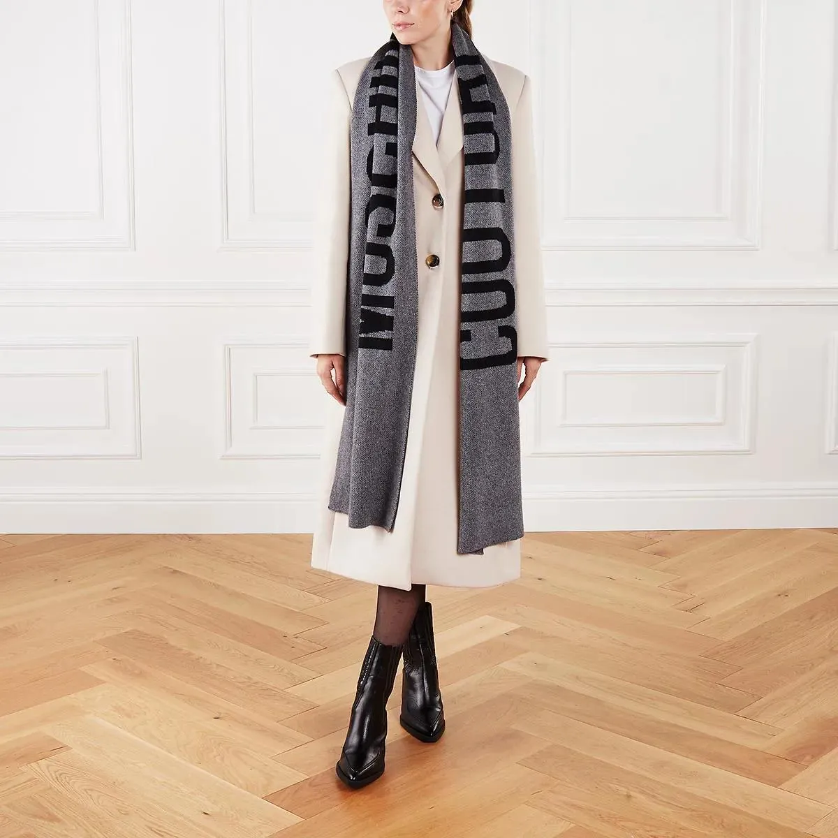 Moschino  Scarf Grey