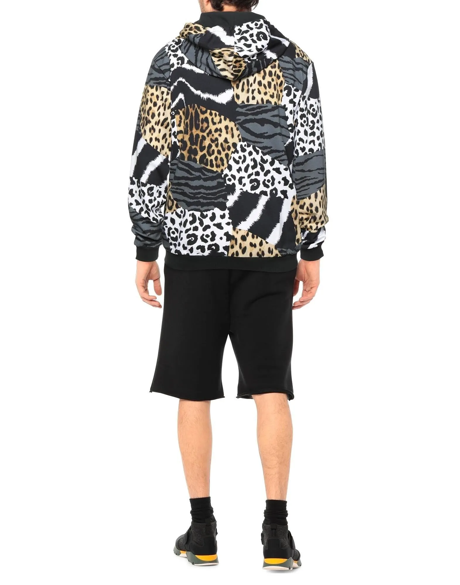 Moschino  |Zebra Patterns Leopard Patterns Unisex Long Sleeves