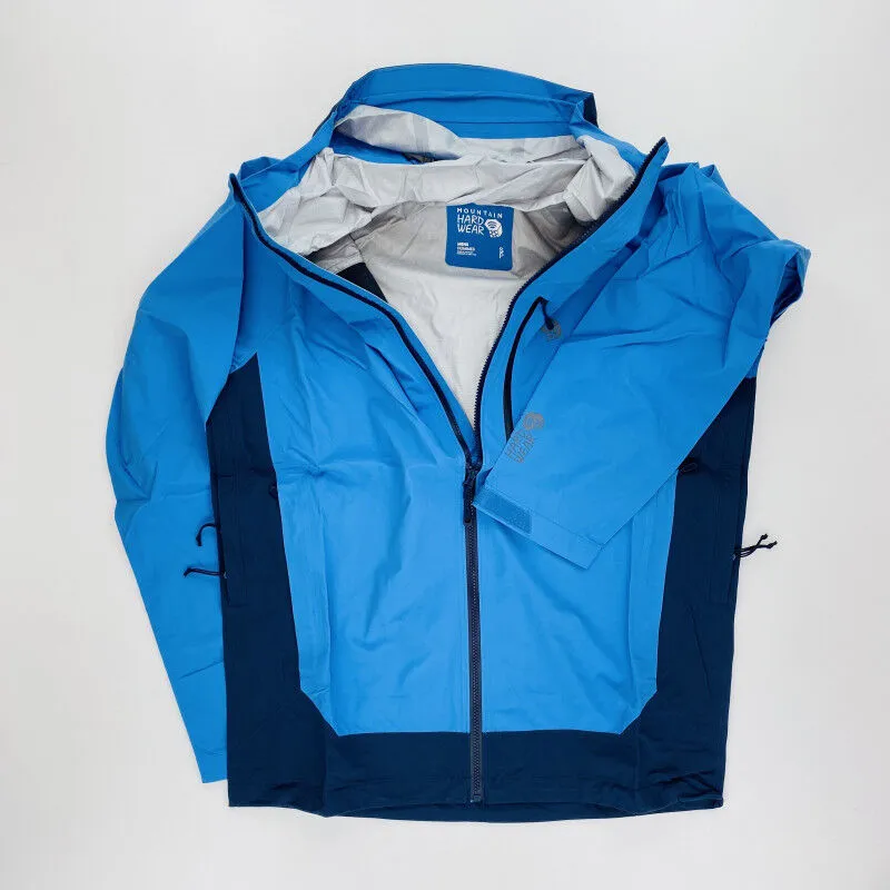 Mountain Hardwear  Stretch Ozonic Man Jacket - Giacca antipioggia di seconda mano - Uomo - Blu - S