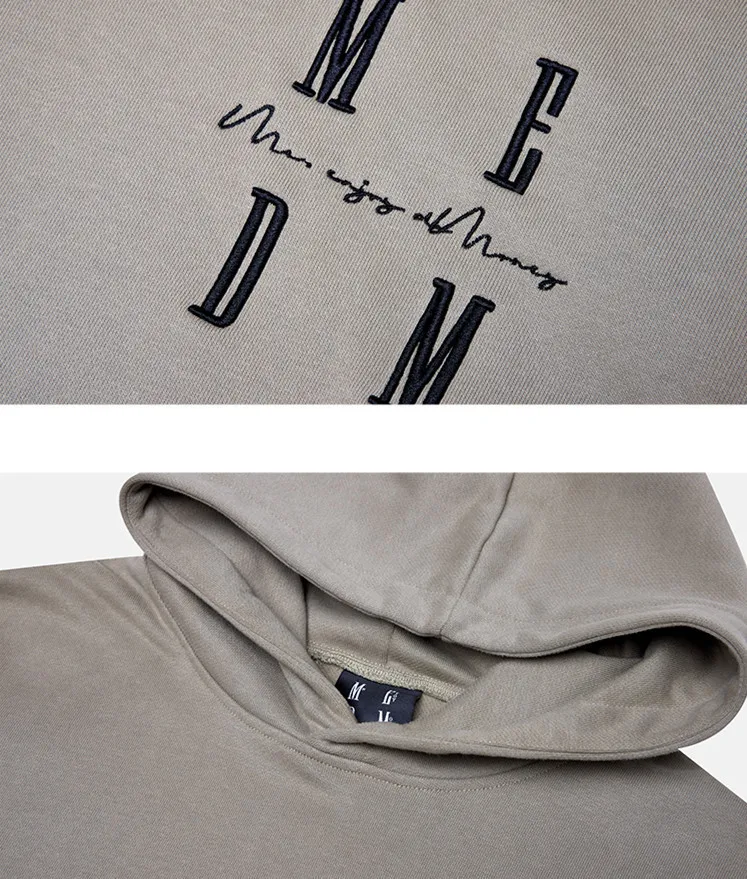 MR. ENJOY DA MONEY  |Unisex Street Style Long Sleeves Logo Hoodies