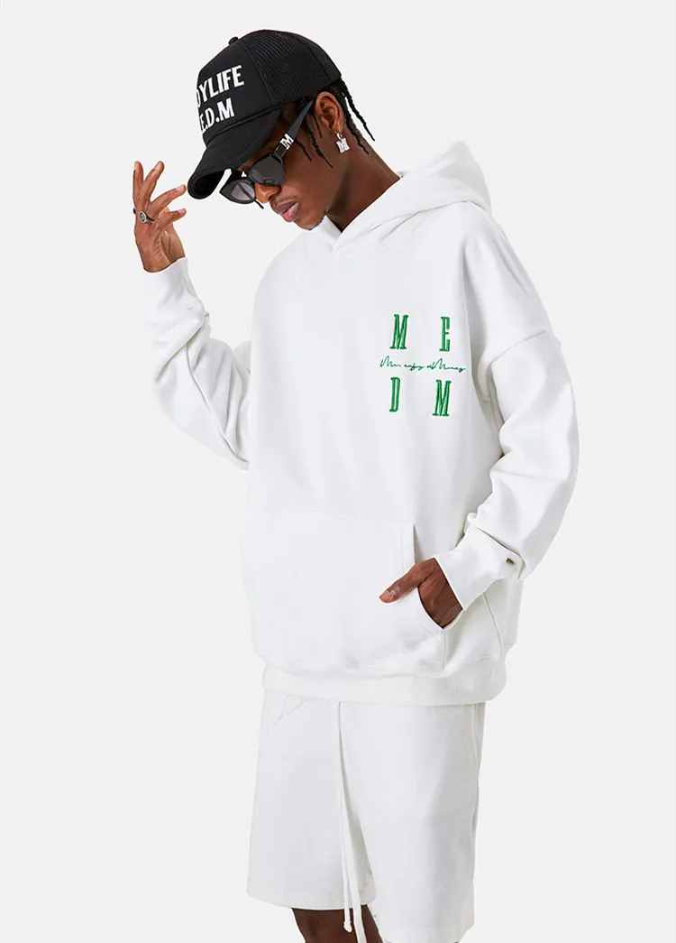 MR. ENJOY DA MONEY  |Unisex Street Style Long Sleeves Logo Hoodies