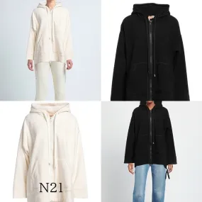 N21 numero ventuno  |Street Style Long Sleeves Plain Logo Hoodies & Sweatshirts