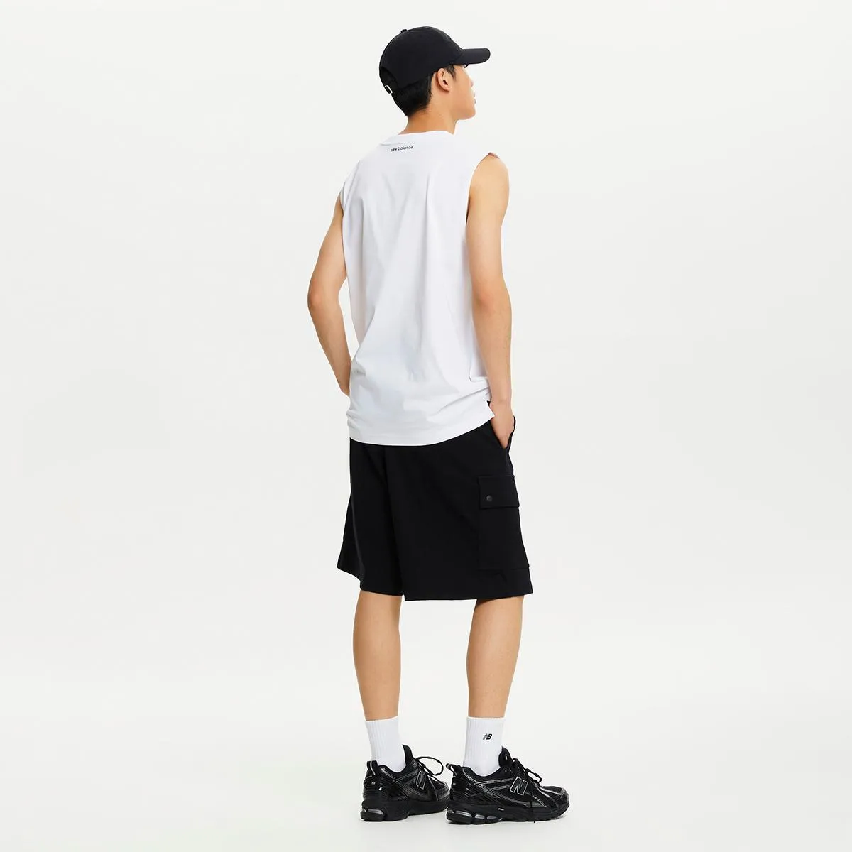 New Balance  |Sleeveless Street Style Plain Cotton Vests & Gillets