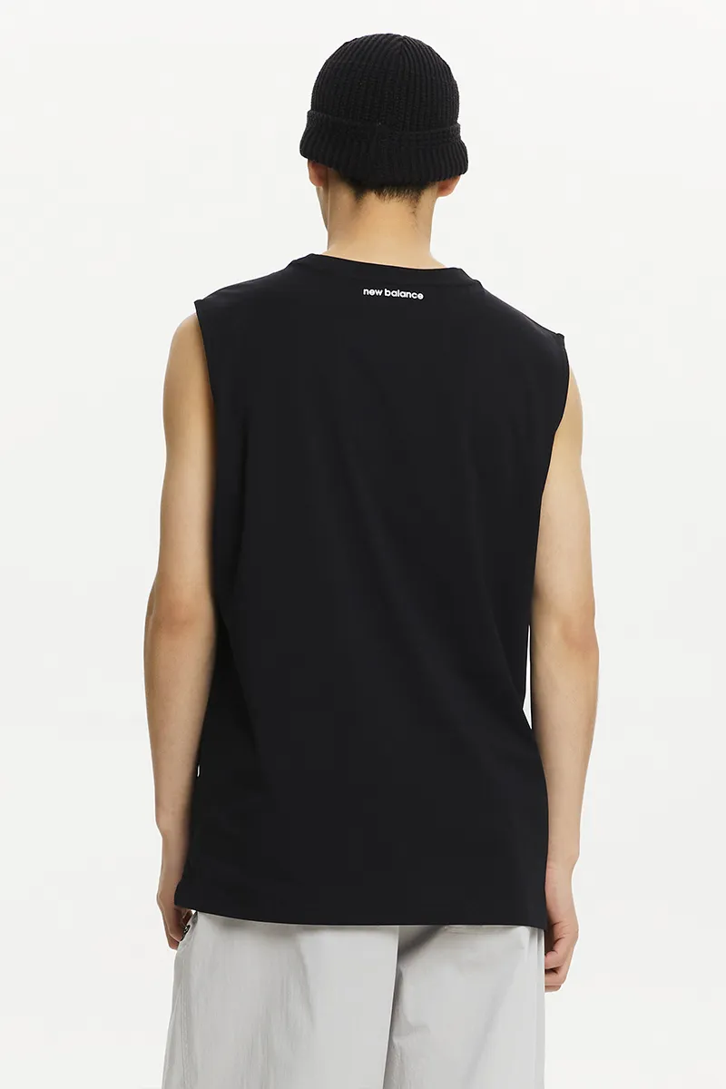 New Balance  |Sleeveless Street Style Plain Cotton Vests & Gillets