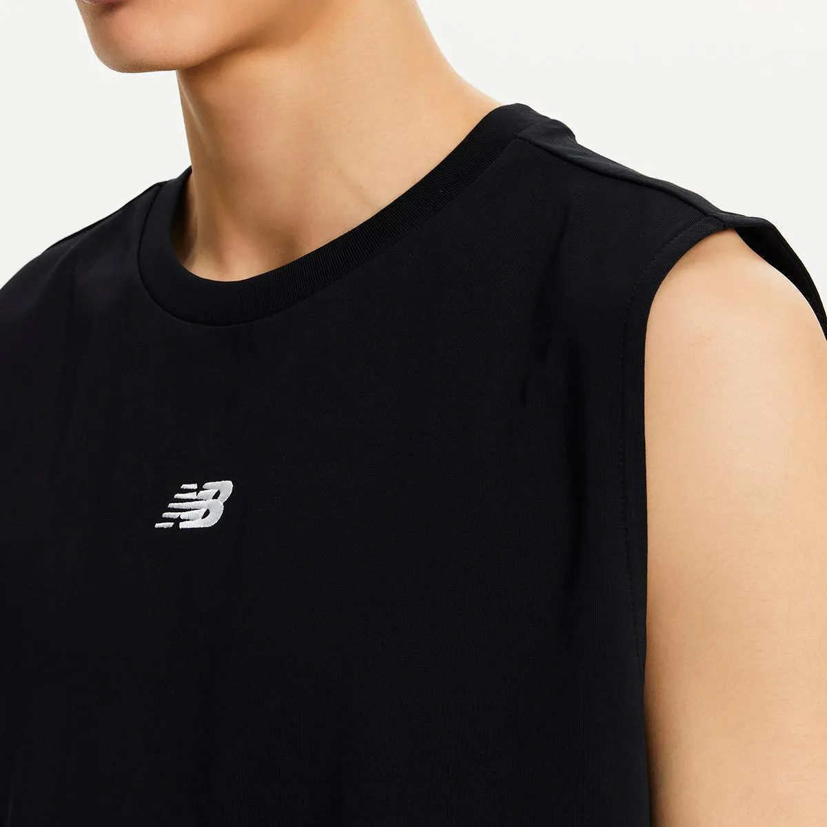 New Balance  |Sleeveless Street Style Plain Cotton Vests & Gillets