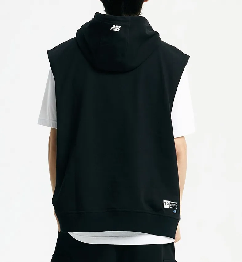 New Balance  |Unisex Sleeveless Street Style Plain Cotton Logo